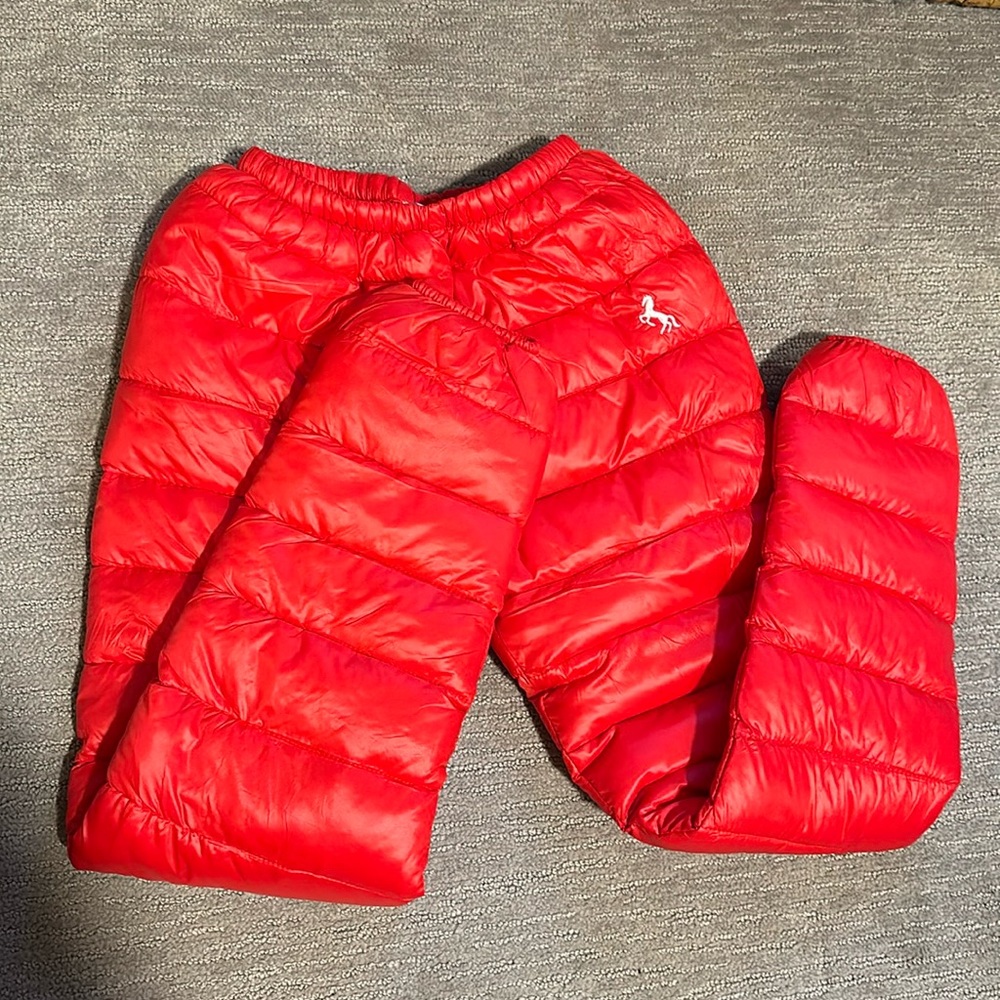 🆕Kids size 12, unisex PUFFER PANTS.